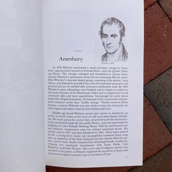 2 John Greenleaf Whittier Poetry Books Literary Whittierland Haverhill MA Poet - Picture 12 of 16